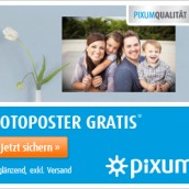PIXUM : Gutschein über 1 Fotoposter gratis